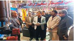  بازدید بازرس کل استان مرکزی از نمایشگاه بین المللی تخصصی صنعت استان