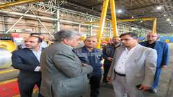 بازدید بازرس‌کل استان مرکزی از شرکت هپکو اراک 